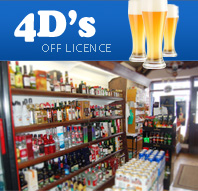 4d's Off License, Ballyhaunis, Co. Mayo